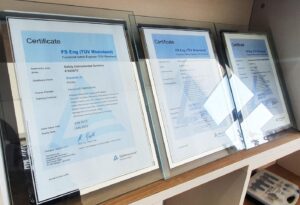 TUV Rheinland 인증을 받았습니다.