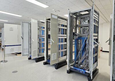 Industrial cabinets that have completed design fabrication and testing
