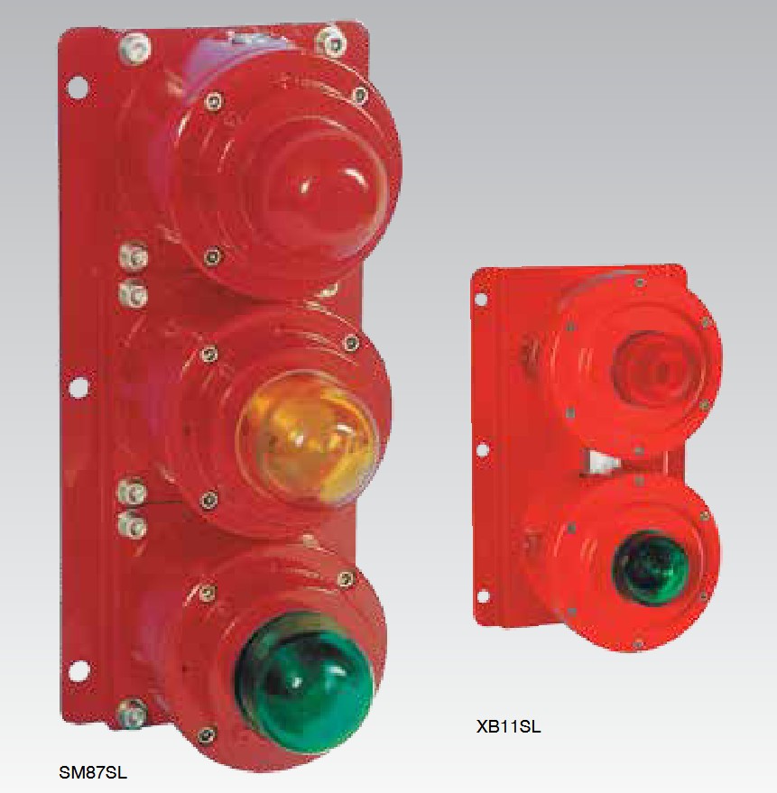 MEDC SM87SL Ex Status Lamp Range