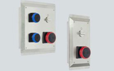 Socket outlet assemblies