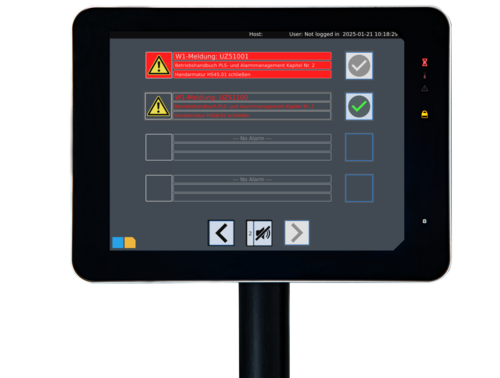 SafeHMI 3 SafeHMI 솔루션은 검증된 HIMA 기술, 인증된 SILworX 기능 블록 및 IconTrust® 기술을 기반으로 합니다.