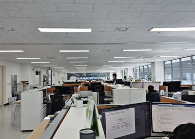 nterior view of the office – lots of fieldwork involved